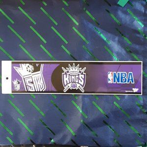Sacramento Kings NBA Basketball Bumper Sticker Vinyl Decal WinCraft Sports USA